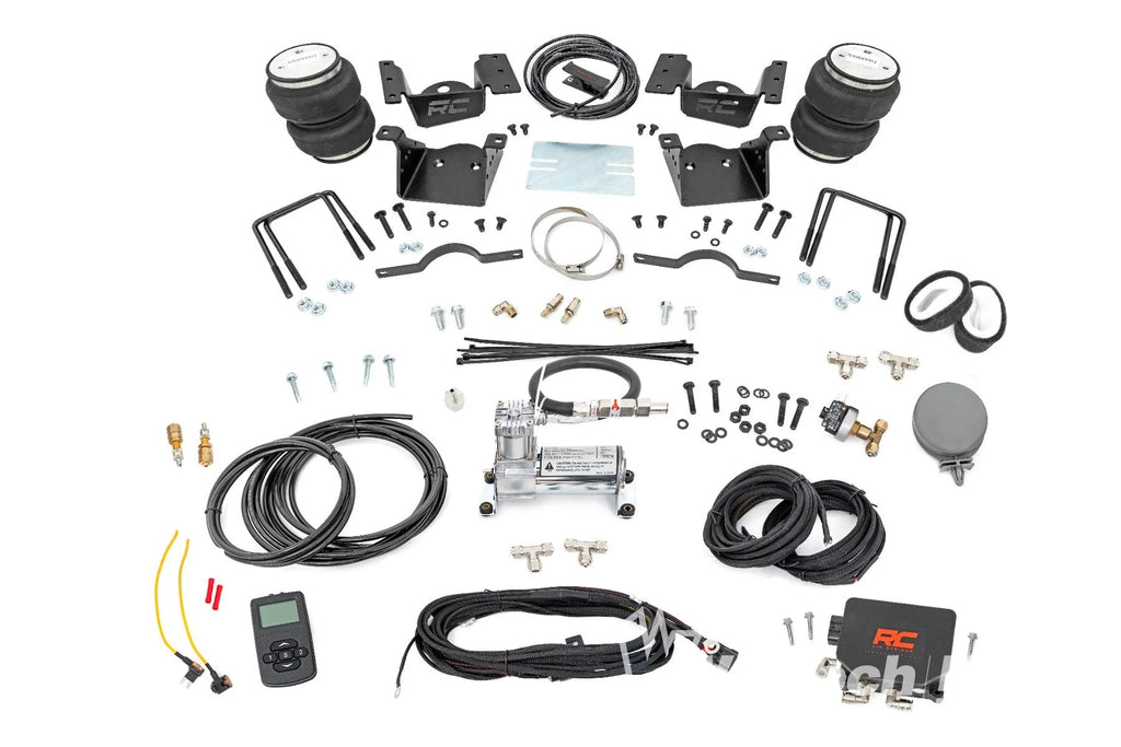 Air Spring Kit w/compressor | Wireless Controller | 0-7.5" Lift | Chevy/GMC 2500HD/3500HD (11-19)