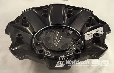 FUEL WHEELS BLACK CENTER CAP FIVE AND SIX LUGS
