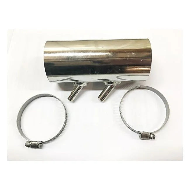 LB7 KIT for Spare Tire System-KIT includes two heavy duty hose clamps & one double-tee adapter
