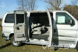 United Shade Grey Shade For 40% Side Swing Door Window Ford E Series