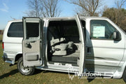 United Shade Grey Shade For 40% Side Swing Door Window Ford E Series