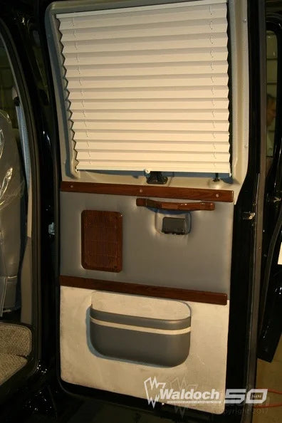 United Shade Tan Shade For 40% Side Door Ford E Series Van