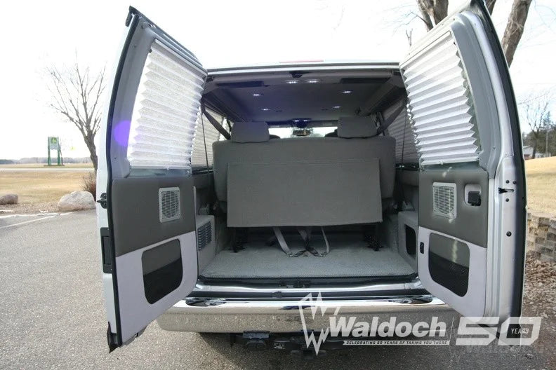 United Shade Grey Shade For Passenger Side Rear Cargo Window On Ford E-Series