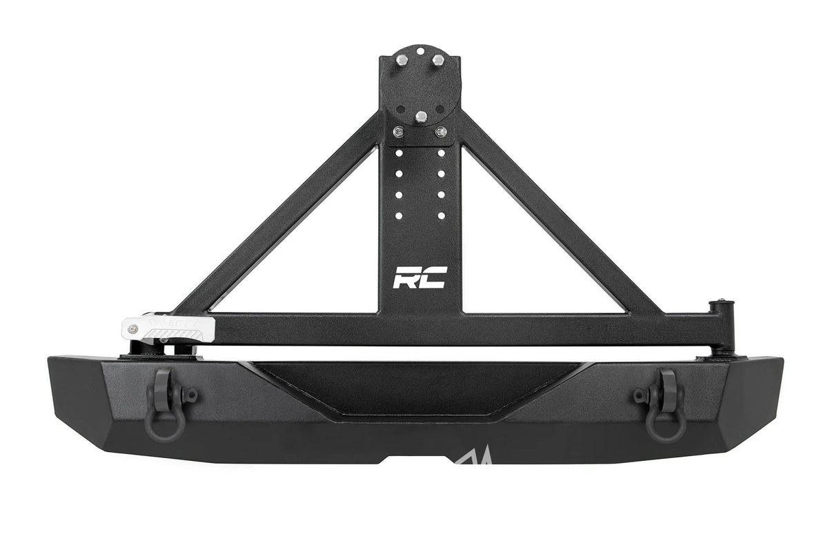 Rear Bumper | Rock Crawler | Tire Carrier | Jeep Wrangler JK/Wrangler Unlimited (07-18)