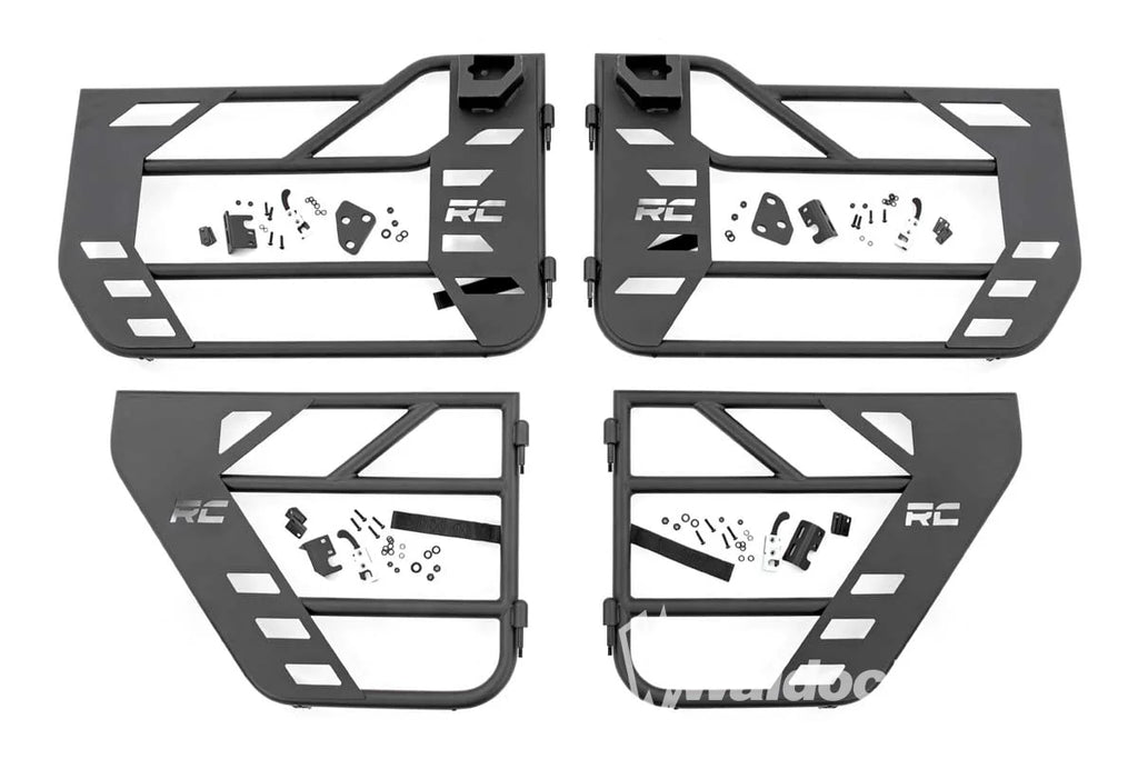 Tubular Doors | Front and Rear | Jeep Gladiator JT/Wrangler JL 4WD (18-25)