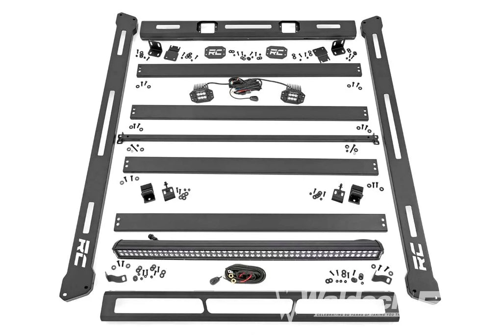 Roof Rack | Black Series Lights | Jeep Wrangler JL (21-24)/Wrangler Unlimited (18-25)