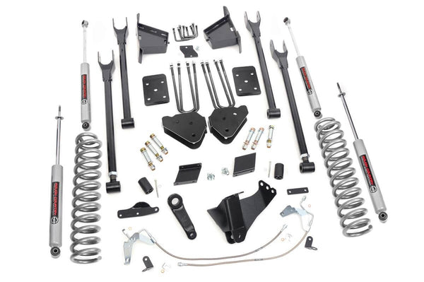 6 Inch Lift Kit | 4-Link | No OVLD | Ford F-250 Super Duty 4WD (2011-2014)