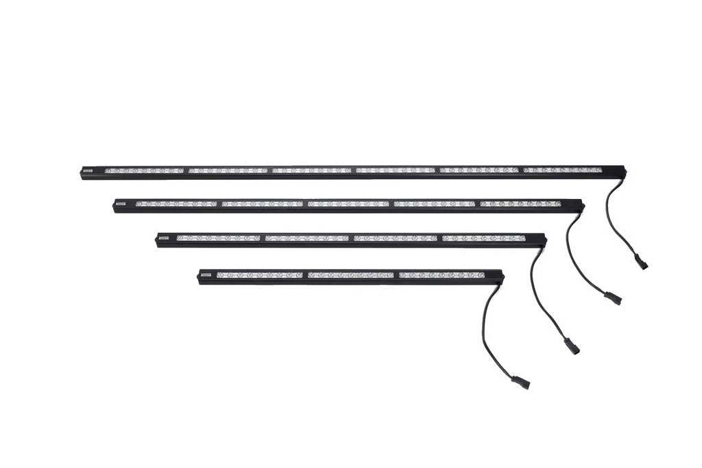 Luminix EDGE Straight & Curved LED Light Bars-Luminix EDGE High Power LED - 10" Light Bar - 9 LED - 3,600LM - 11.64x.75x1.5 - Inches.