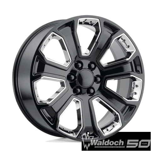 PR113GC 22X9 6X5.5 78.1 G-BLK CHR-ACC 24