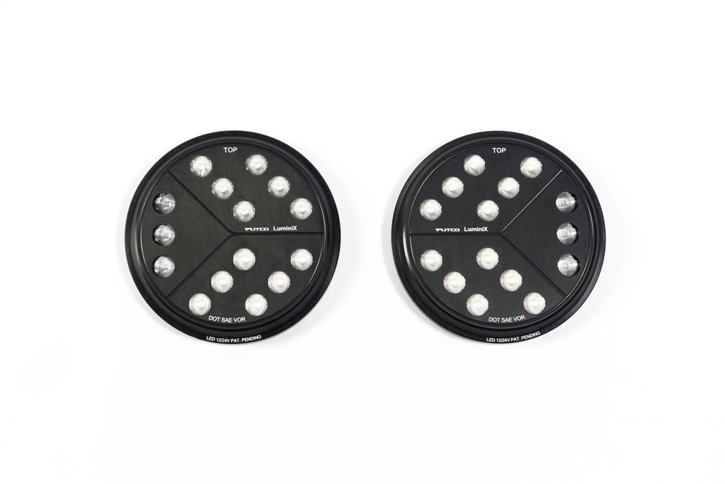 Luminix High Power LED Headlights-Jeep Wrangler JK - Luminix High Power LED Headlights - 1 Pair - 12,000LM Luminix High Power LED Headlights-Jeep Wrangler TJ - Luminix High Power LED Headlights - 1 Pair