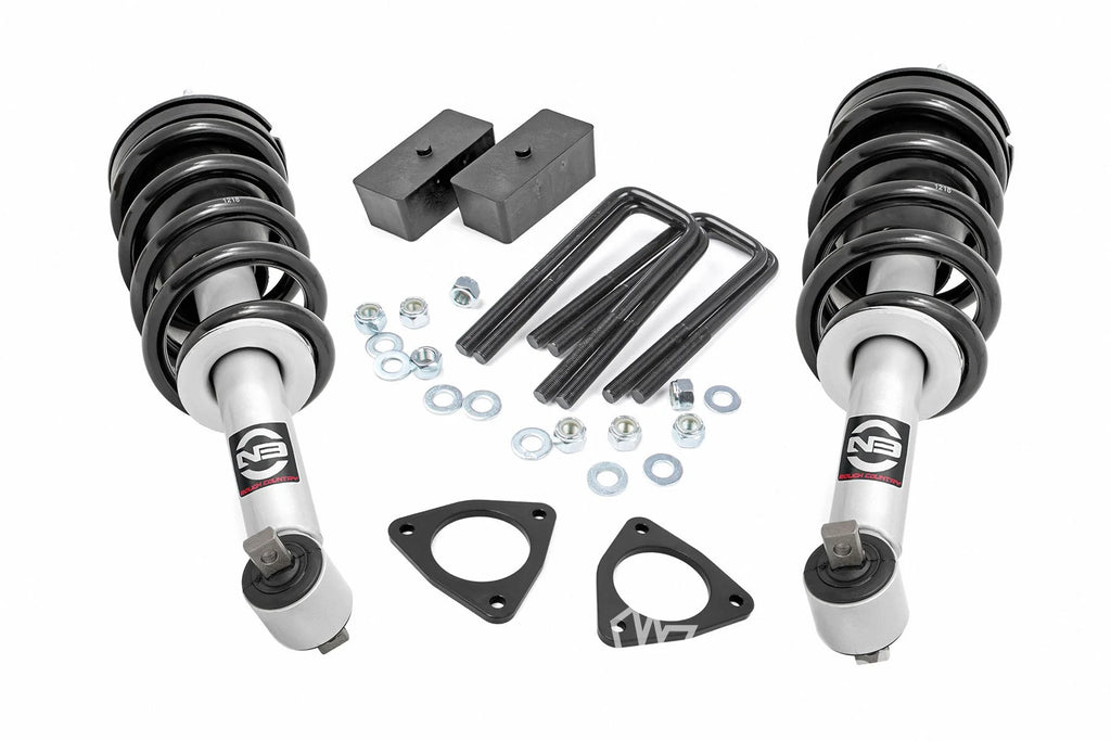 2.5 Inch Lift Kit | Alu/Cast Steel | N3 Strut | Chevy/GMC 1500 (07-18)