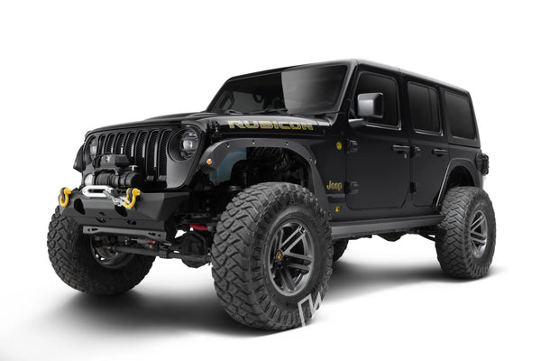 Trail Armor Fender Delete Kit for 18-22 Jeep Wrangler 2-dr4-dr