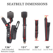 Gray Waldoch Rear Sofa Seat Belt