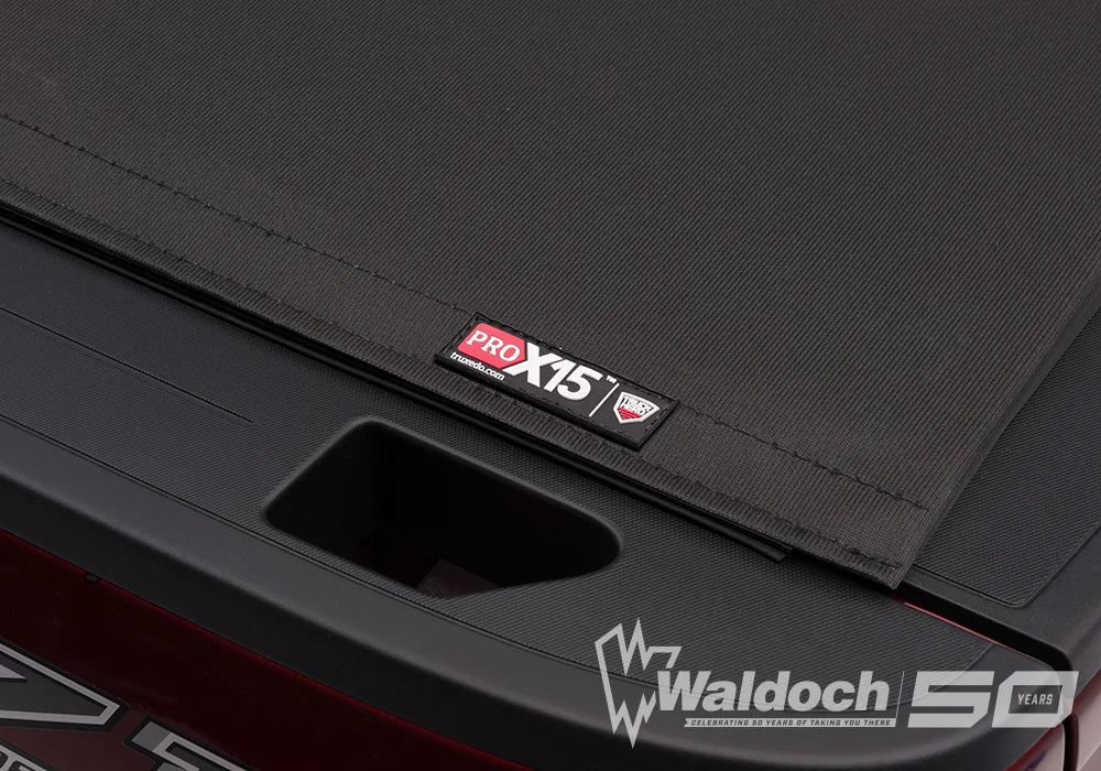 TruXedo Pro X15 Soft Roll Up Truck Bed Tonneau Cover |  | Fits 2007 - 2013 Chevy/GMC Silverado/Sierra 1500 5' 9" Bed (69.3")