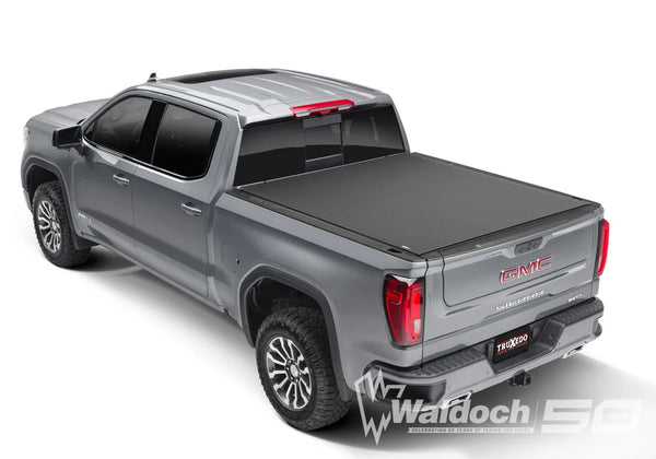 TruXedo Pro X15 Soft Roll Up Truck Bed Tonneau Cover |  | fits 2019-20 GMC Sierra & Chevrolet Silverado New Body Style 1500 5'8" bed