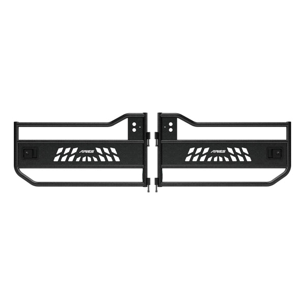 TUBE DOOR JL,FRONT,AL,BLK TEX