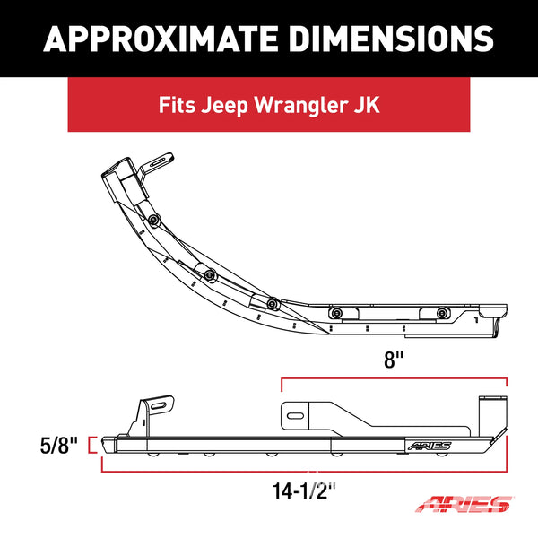 FENDER FLARE LIGHT KIT JEEP JK