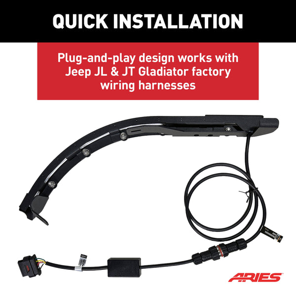 LED Fender Lights for Jeep Wrangler JL, Gladiator JT