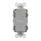 15A 125V GFCI Rectangular Receptacle Outlet Black - 1597-TRBK
