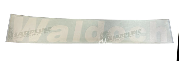 WALDOCH WINDSHEILD LOGO- (WHITE)