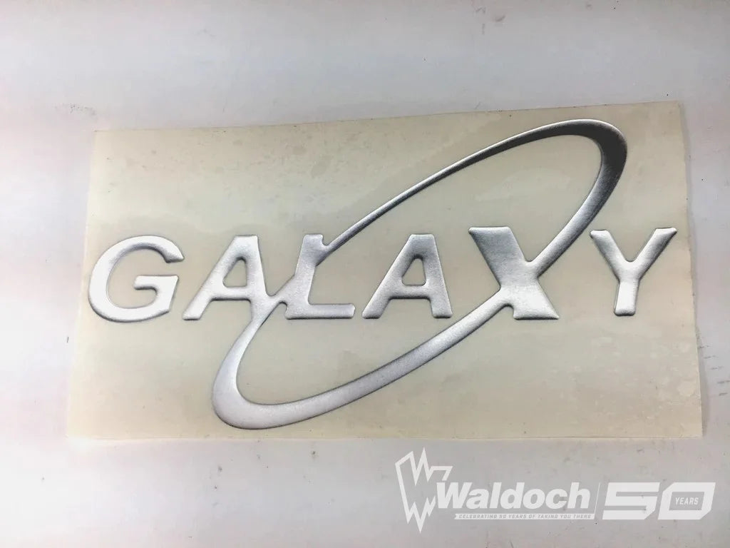GALAXY CC LOGO 5.83" X 11" CHROME