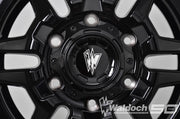 BLAZE 16X6 ALL BLACK GLOSSY - 80  OFFSET 6X180  138.8CB