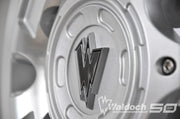 BLAZE 16X6 MACHINE SILVER - 80  OFFSET 6X180  138.8CB