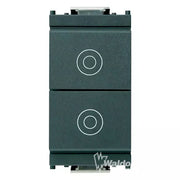 Vimar Two P NO 0A Pushes Grey - 62