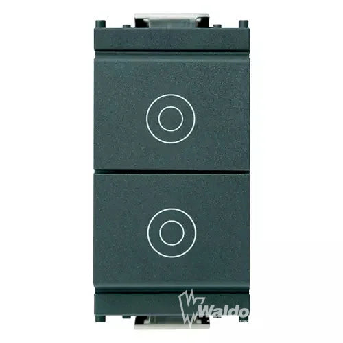 Vimar Two P NO 0A Pushes Grey - 62