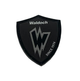 WALDOCH REDLINE LOGO LARGE 3.23 X 12.5