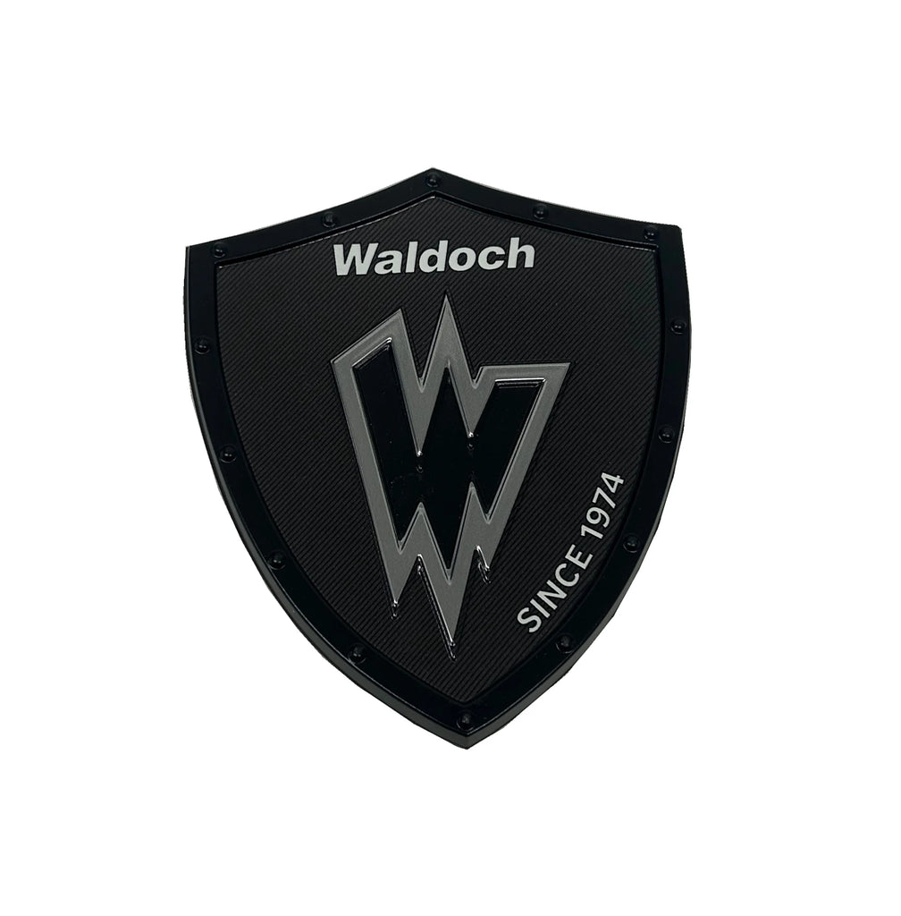 WALDOCH REDLINE LOGO LARGE 3.23 X 12.5
