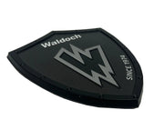 WALDOCH REDLINE LOGO LARGE 3.23 X 12.5
