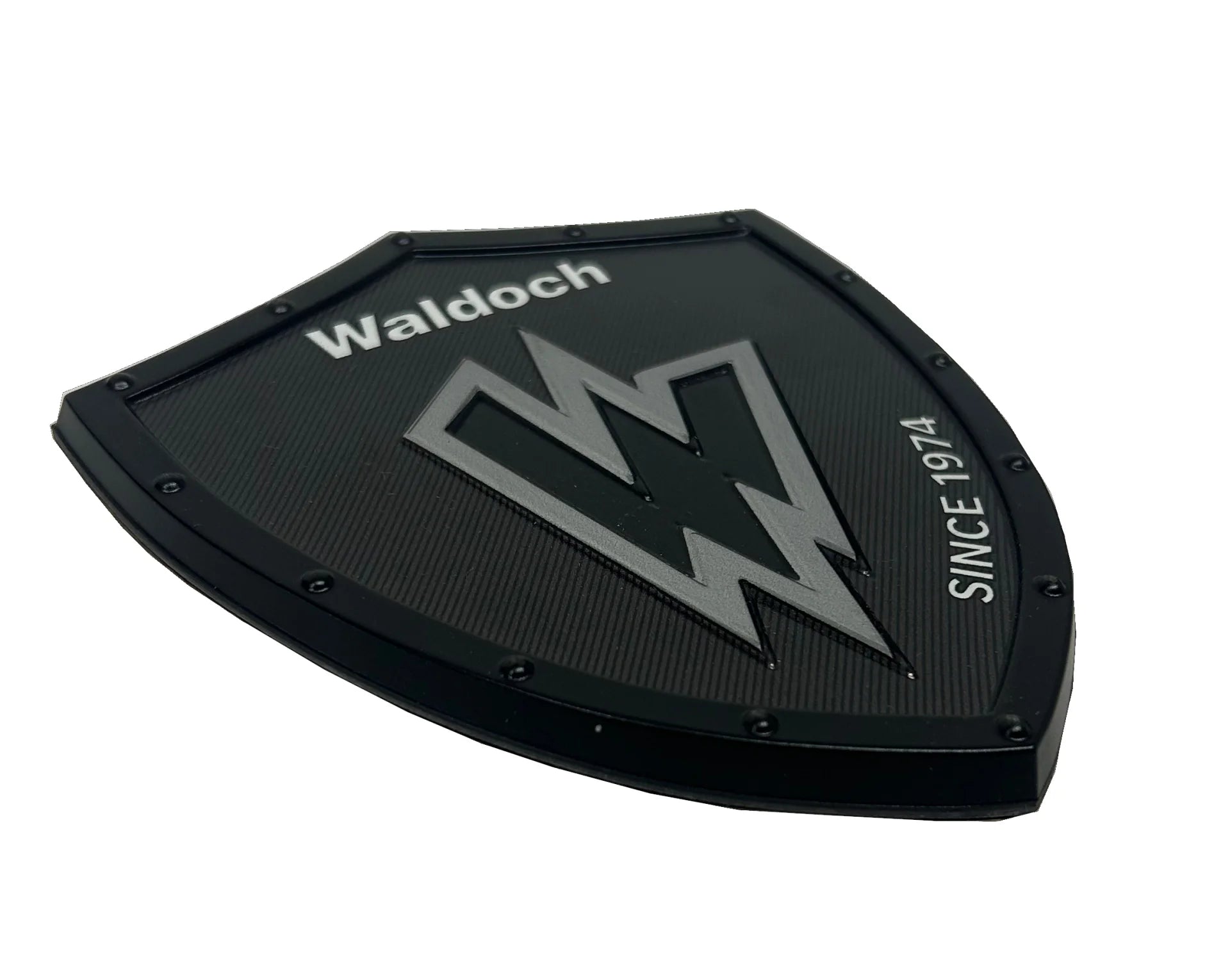 WALDOCH REDLINE LOGO LARGE 3.23 X 12.5