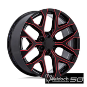 PR177 22X9 6X5.5 78 +24 G-BLK RD-MILL