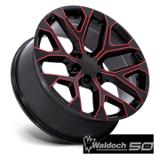 PR177 22X9 6X5.5 78 +24 G-BLK RD-MILL