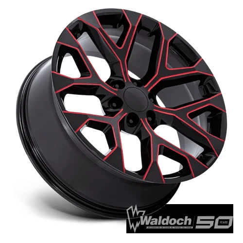 PR177 22X9 6X5.5 78 +24 G-BLK RD-MILL