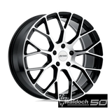 PE P2B 17X8 5X4.25 76 G-BLK MACH +40