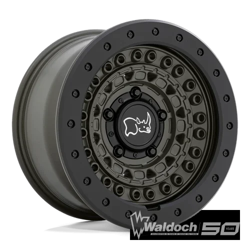 BARRICADE 17X8.5 5X5.0 71 OD-GRN-BLK -18