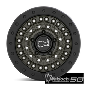 BARRICADE 17X8.5 5X5.0 71 OD-GRN-BLK -18