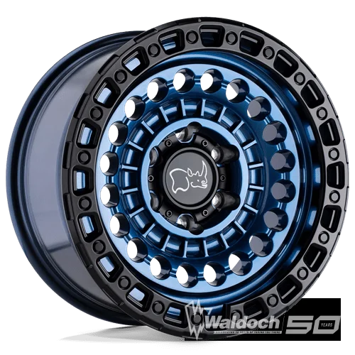 SENTINEL 17X8.5 8X180 124 BLUE-BLK -18