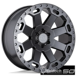 BR WARLORD 17X9 8X180 +12 125 M-GNMTL