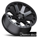 BR WARLORD 17X9 8X180 +12 125 M-GNMTL