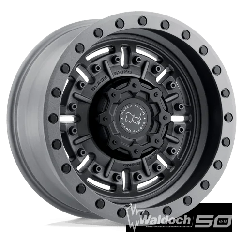 BR ABRAMS 17X9.5 8X165 -18 122 TXT M-GM