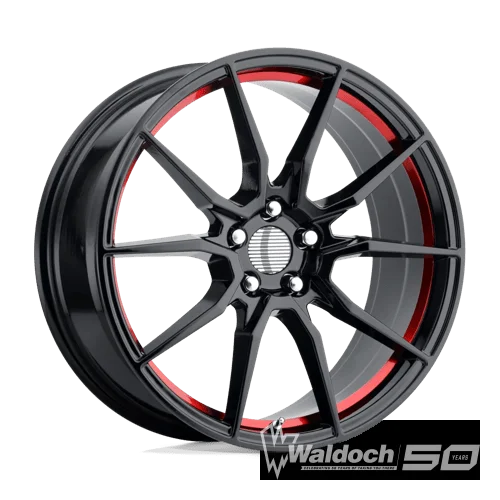 PR193RS 20X9 5X4.5 70.6 G-BLK RED-MCH 30
