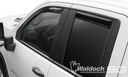 Lund VentVisors In-Channel 4pc For 2019-2024 Silverado/Sierra Crew Cab - 194805