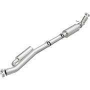 System D-Fit With Muffler GM Muffler, 3.50 in. Inlet/3.50 in. Outlet, Stainless Steel, Natural, Chevy, GMC, Kit