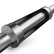 System D-Fit With Muffler GM Muffler, 3.50 in. Inlet/3.50 in. Outlet, Stainless Steel, Natural, Chevy, GMC, Kit