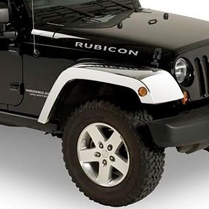 Miscellaneous Chrome Trim Accessories-JEEP WRANGLER Chromed ABS Fender Flares.