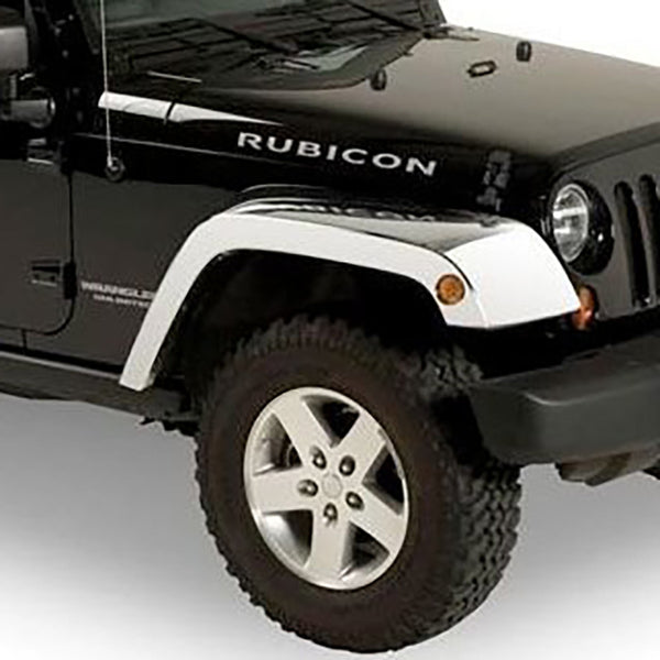 Miscellaneous Chrome Trim Accessories-JEEP WRANGLER Chromed ABS Fender Flares.