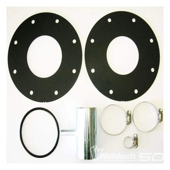 LB7 Adaption KIT-KIT Includes two heavy gauge metal flanges and one O-ring